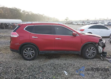 2016 Nissan Rogue Sl from USA, damaged, VIN 5N1AT2MTXGC747878